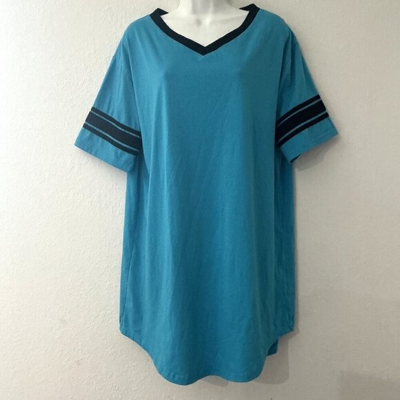 SLEEP SHIRT LOOSE NIGHTGOWN SLEEPWEAR GUC - Picture 7 of 12